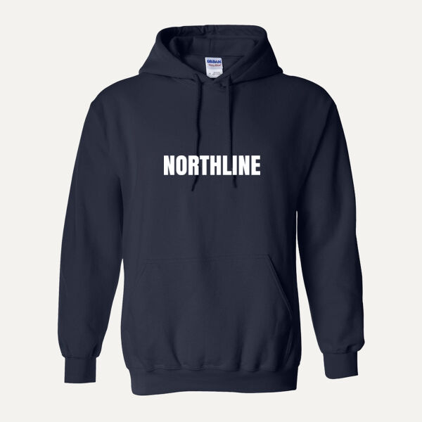 Printed company hoodie